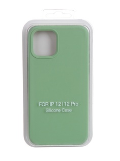 Чехол Krutoff для APPLE iPhone 12 / 12 Pro Silicone Mint 11139