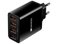 Зарядное устройство Canyon 4xUSB CNE-CHA06B