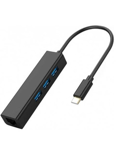 KS-is USB-C - RJ45 LAN Gigabit адаптер с USB 3.0 KS-410