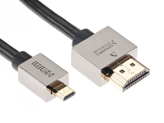 Аксессуар Vcom HDMI 19M - MicroHDMI 19M ver 2.0 + 3D / Ethernet 1.8m CG506AD-1.8M