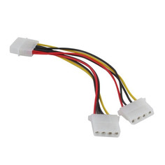 Аксессуар Кабель питания Orient C397 Molex 4pin to 2xMolex 2x4pin 29397