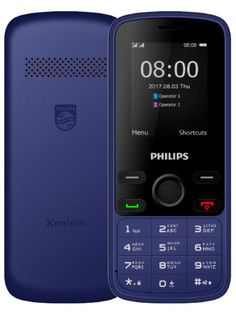 Сотовый телефон Philips Xenium E111 Blue
