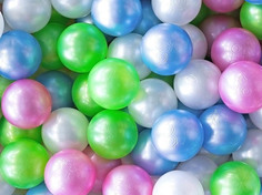 Игровой центр Крошка Я Набор шариков Перламутровые 7.5cm 100шт 2390634