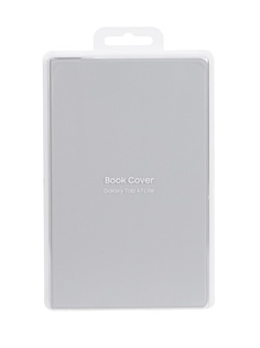 Чехол для Samsung Galaxy Tab A7 Lite Book Cover Silver EF-BT220PSEGRU