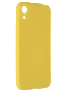 Чехол Pero для APPLE iPhone XR Soft Touch Yellow CC01-IXRY ПЕРО