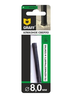 Сверло Graff Standart по керамограниту и плитке 8mm 78865