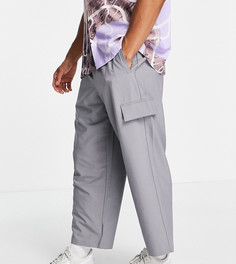 Серые брюки Reclaimed Vintage Inspired-Серый