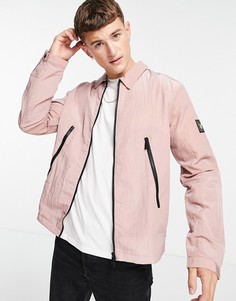 Розовая куртка-рубашка Lyle & Scott Casuals-Розовый цвет