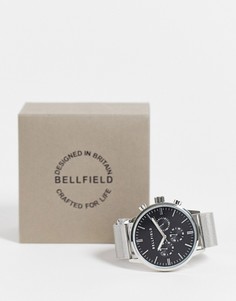 Часы с серебристым ремешком Bellfield-Серебристый
