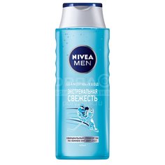 Шампунь Nivea Men Экстремальная свежесть, 400 мл