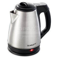 Чайник электрический металлический Scarlett SC-EK21S25, 1.5 л, 1.35 кВт