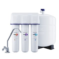 Фильтр для воды Аквафор, OSMO Pro-050-3-А-М, для холодной воды, система под мойку, 4 ступ, 500041