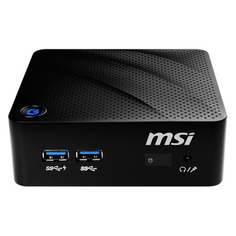 Неттоп MSI Cubi N 8GL-207XRU, Intel Pentium Silver N5000, DDR4 8ГБ, 256ГБ(SSD), Intel UHD Graphics 605, noOS, черный [9s6-b17111-207]