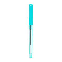 Ручка шариков. Deli Arrow EQ03036-1 прозрачный/ассорти d=0.7мм синие (1шт) ассорти 50 шт./кор.