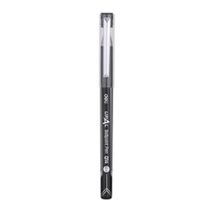 Ручка шариков. Deli Upal EQ14-BK черный мет./черный d=0.7мм черные резин. манжета 12 шт./кор.