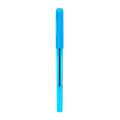 Ручка шариков. Deli Arrow EQ02636-1 прозрачный/ассорти d=0.7мм синие (1шт) ассорти 50 шт./кор.