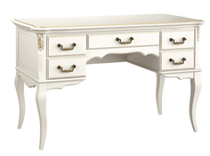 Письменный стол письменный стол gold wood wd5 (la neige) белый 132.0x60.0x80.0 см.