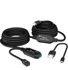 Кабель-удлинитель Greenconnect USB 3.0 AM/AF GCR-51926 (черный)