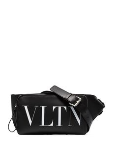 Valentino Garavani поясная сумка с логотипом VLTN