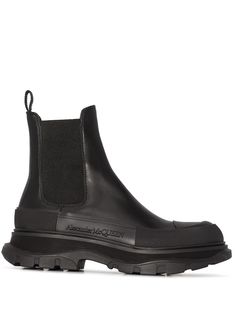 Alexander McQueen ботинки челси на массивной подошве