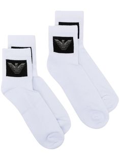 Emporio Armani комплект из двух пар носков с логотипом