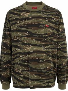 Supreme футболка с логотипом