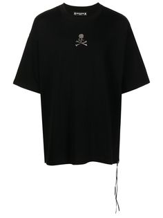 Mastermind Japan футболка с принтом Skull и кристаллами