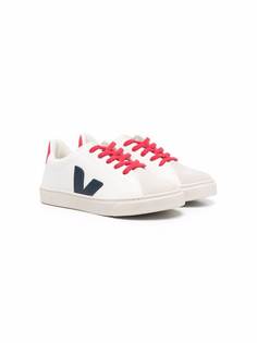 Veja Kids кроссовки с нашивкой-логотипом