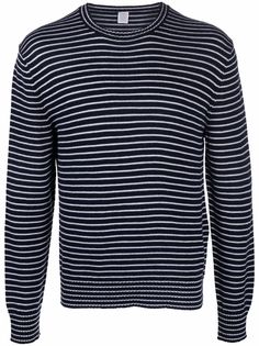Eleventy полосатый джемпер тонкой вязки