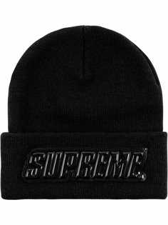 Supreme шапка бини с логотипом