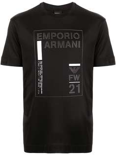 Emporio Armani футболка FW21 с логотипом