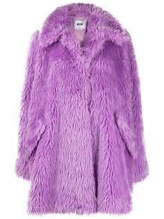 MSGM шуба из искусственного меха