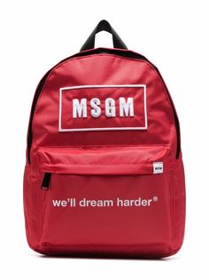 MSGM Kids рюкзак Well Dream Harder