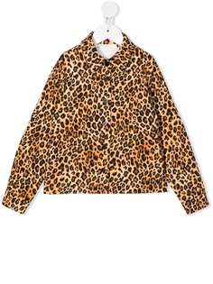 Caroline Bosmans куртка-рубашка с леопардовым принтом