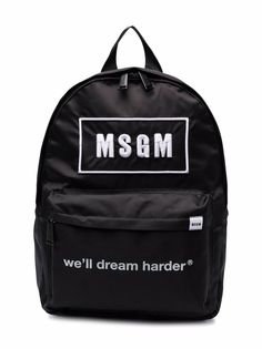 MSGM Kids рюкзак Well Dream Harder