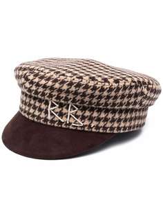 Ruslan Baginskiy фуражка в ломаную клетку