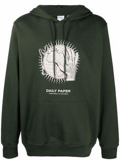 Daily Paper худи Hobe с графичным принтом