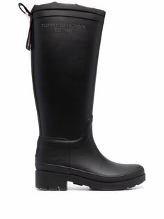 Tommy Jeans сапоги Wellington со шнурком