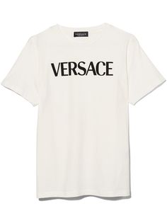 Versace Kids футболка с принтом Medusa Smile