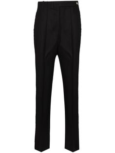 Tom Wood high-waisted front pleated trousers
