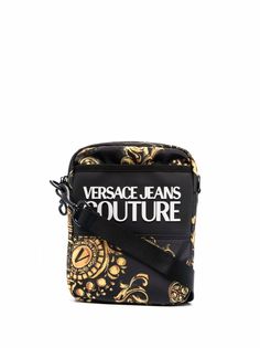 Versace Jeans Couture сумка-мессенджер с принтом Baroque