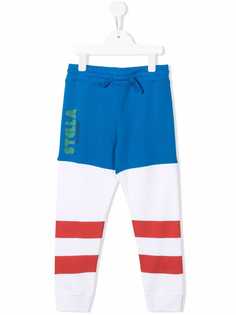 Stella McCartney Kids спортивные брюки с логотипом