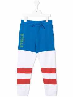 Stella McCartney Kids спортивные брюки с логотипом
