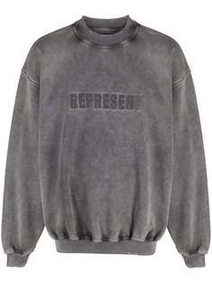 Represent толстовка с вышитым логотипом