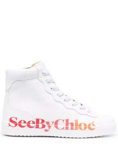 See by Chloé высокие кеды Essie