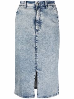HUGO джинсовая юбка миди