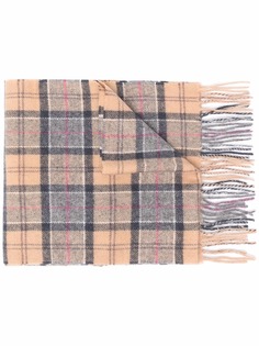 Barbour шарф в клетку тартан