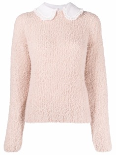 Elisabetta Franchi джемпер с закругленным воротником