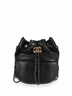 Chanel Pre-Owned маленькая сумка-ведро Gabrielle