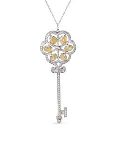 Tiffany & Co. Pre-Owned колье Custom Made Fancy с бриллиантом
